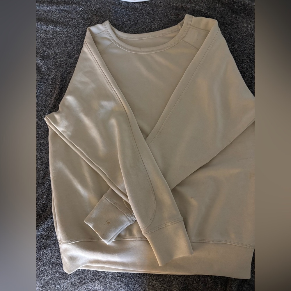 Tan crewneck